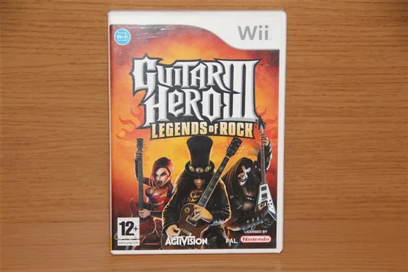 wii guitar hero 3 legends of rock r179. Wii Guitar Hero 3 Legends Of Rock