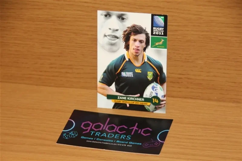 Zane Kirchner #14 Rugby World Cup 2011 Rugby Card – Galactic Traders
