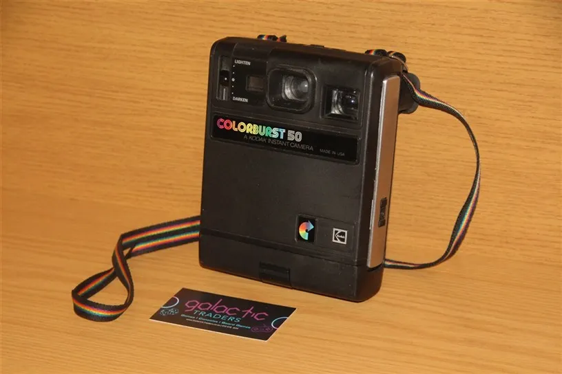 vintage kodak colorburst 50 instant camera (1). Vintage Kodak ColorBurst 50 Instant Camera Made in USA
