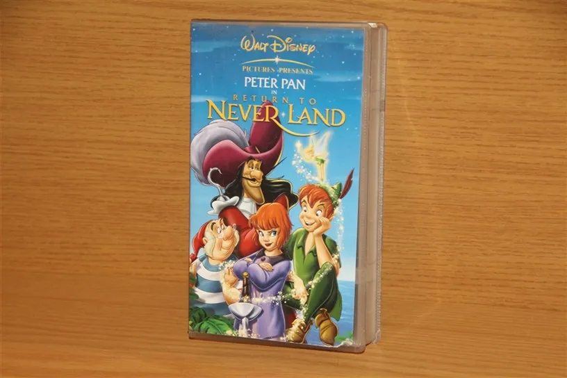 vintage vhs peter pan return to never land. Vintage VHS Peter Pan Return To Never Land