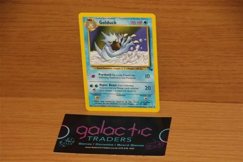 Pokemon First Gen Golduck TCG Card – Galactic Traders