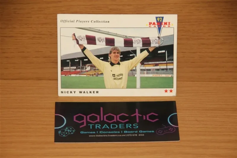 ’92 Panini Cards Official Players Collection – Nicky Walker Soccer Card ...
