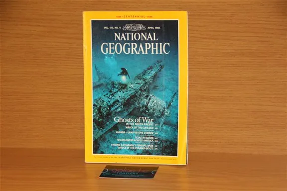 national geographic april 1988 (volume 173, no. 4). National Geographic April 1988 (Volume 173, No. 4) Ghosts of War Magazine