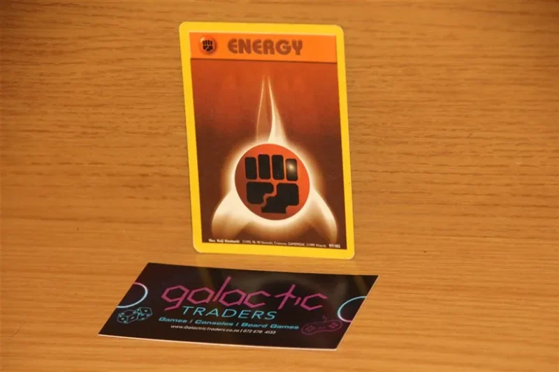 Pokémon First Gen TCG Fighting Energy Card – Galactic Traders