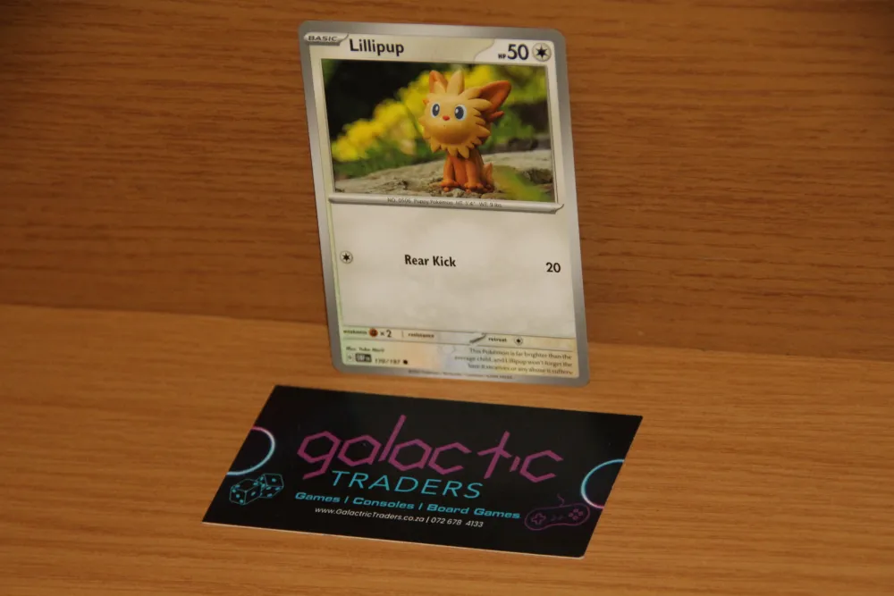pokemon lillipup 170 - 197 foil card tcg. Pokemon Lillipup 170 - 197 Foil Card TCG