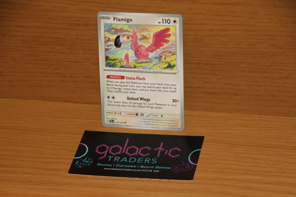 pokemon flamigo 170-193 tcg card. Pokemon Flamigo 170-193 TCG Card