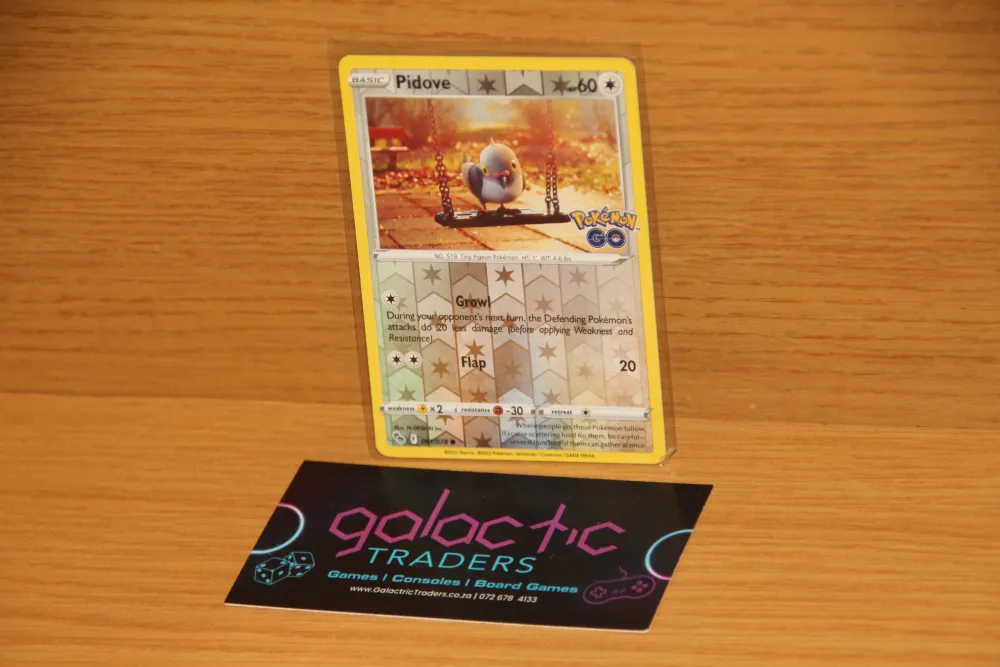 pokemon pidove 064 - 078 holo card tcg card. Pokemon Pidove 064 - 078 Holo Card TCG Card