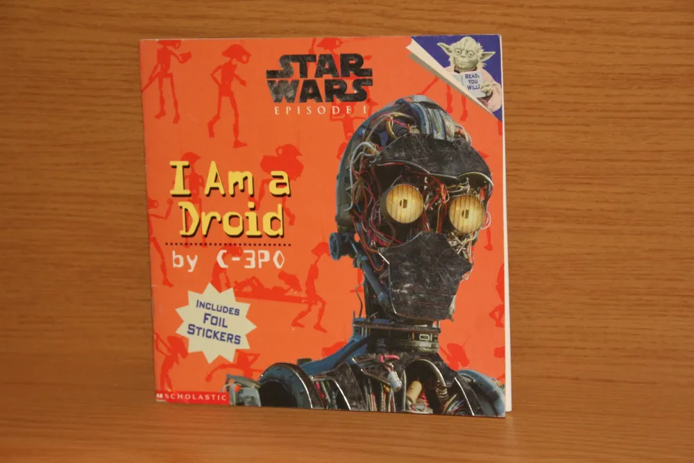 star wars episode 1 - i am a droid by c-3po book. Star Wars Episode 1 - I Am a Droid by C-3PO Book