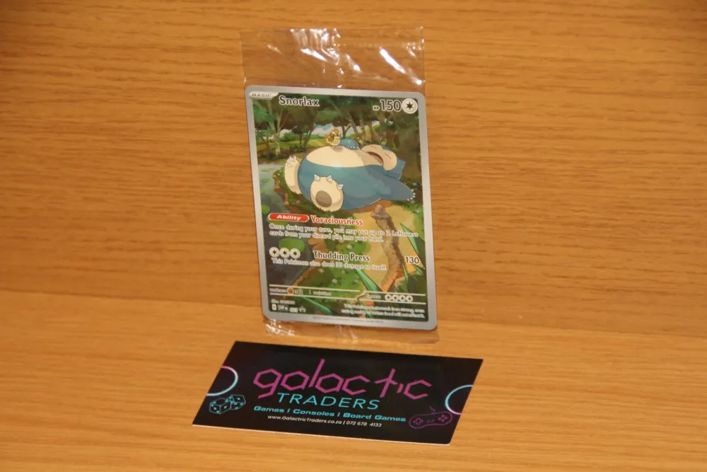pokemon snorlax full art tcg card sealed r1899. Pokemon Snorlax Full Art TCG Card SEALED R1899